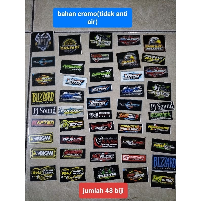 

STIKER SOUND | STIKER AUDIO | STIKER SOUNDSYSTEM | STIKER PACK | STIKER CROMO