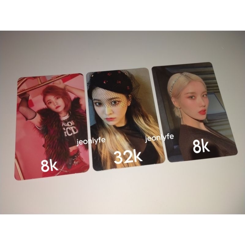 PC Photocard Yeri Red Velvet & Eunbi iZONE Official