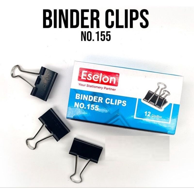 

BINDER CLIP 155 1 PACK (12 PCS)