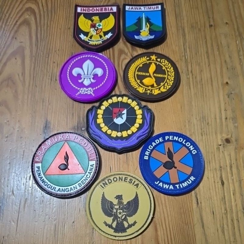 Patch Rubber/emblem logo Pramuka