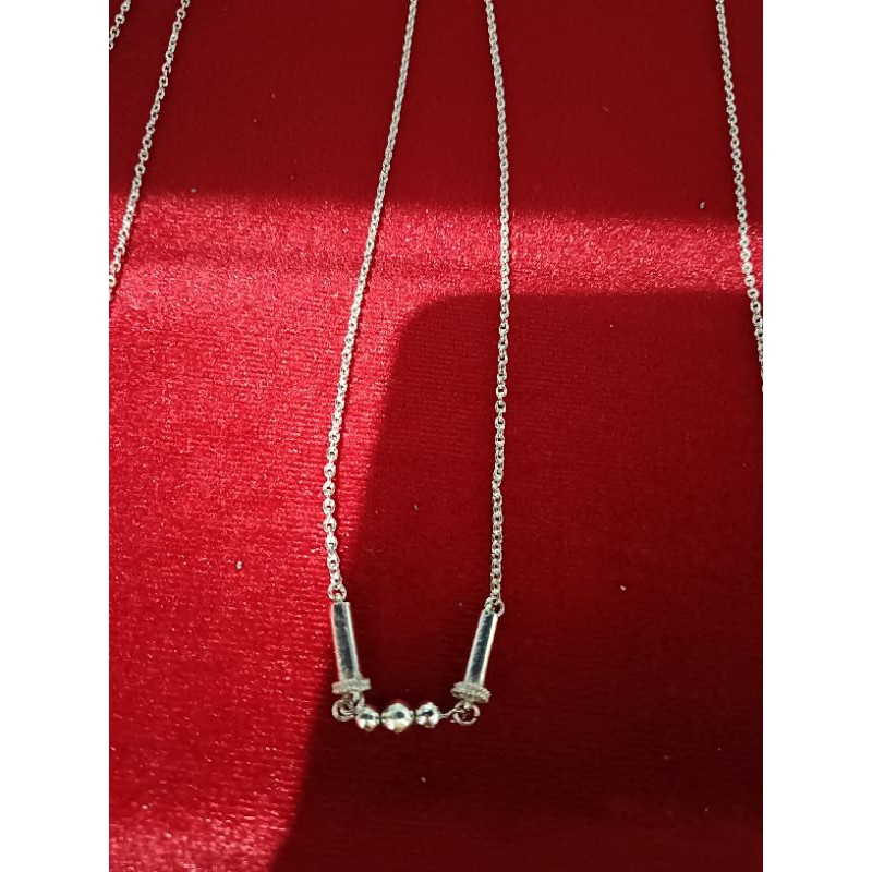 kalung motip bambu bola anak dan dewasa