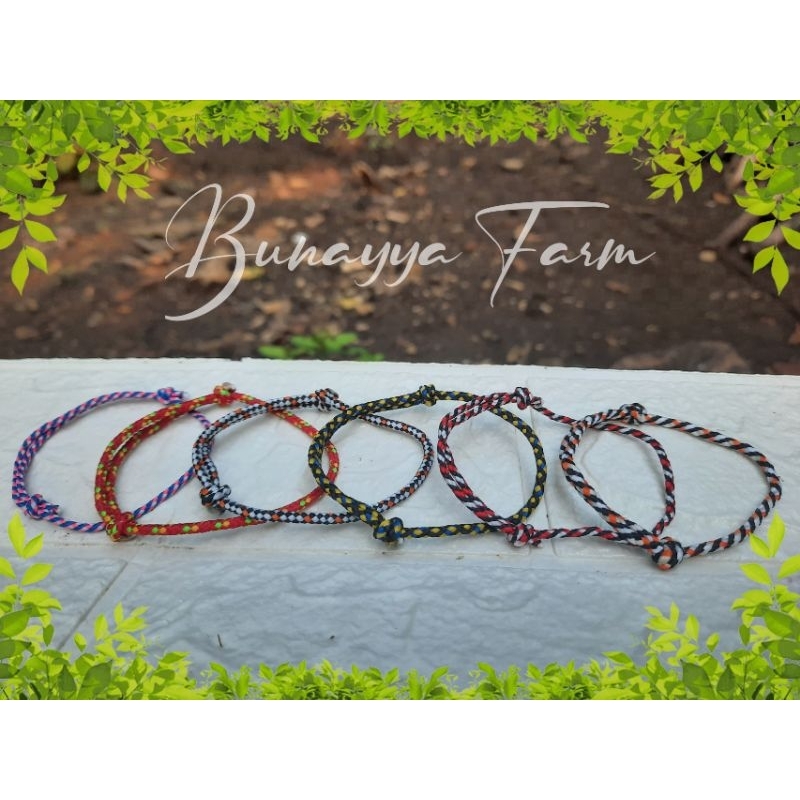 Gelang Tali Prusik 2mm gelang prusik 2mm