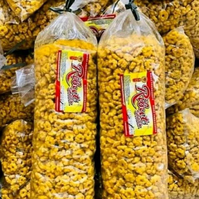 

Cemilan Jadul Kembang Sakura/Sakura Kembang/Snack Ribut 1 Kg
