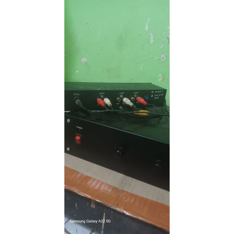 Crosover aktif Rakitan 4 way