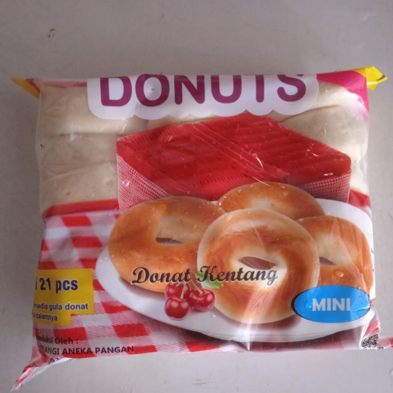 

Pelangi Donuts mini isi 21 pcs 520gram