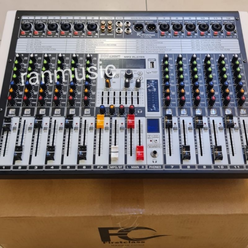 POWER MIXER FIRSTCLASS FC 1229PM 12 CHANNEL 0RIGINAL FC 1229 PM