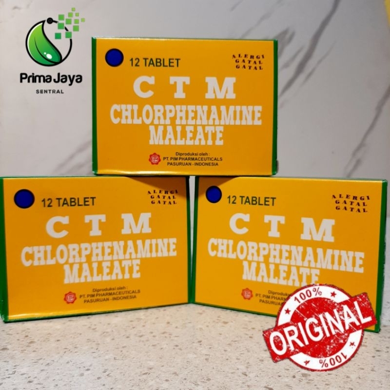 CTM PIM / OBAT GATEL ALERGI BIDURAN