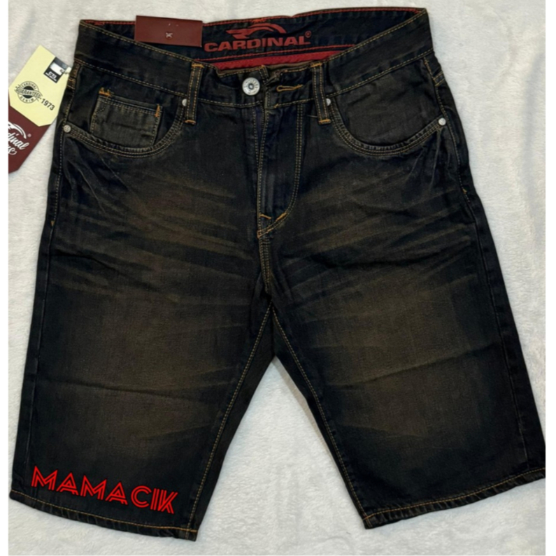 CELANA CARDINAL JEANS PENDEK PRIA DEWASA / CELANA JEANS PENDEK CARDINAL
