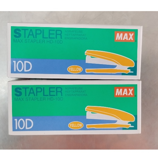 

STAPLER MAX HD-10D MIX COLOUR KUAT DAN AWET