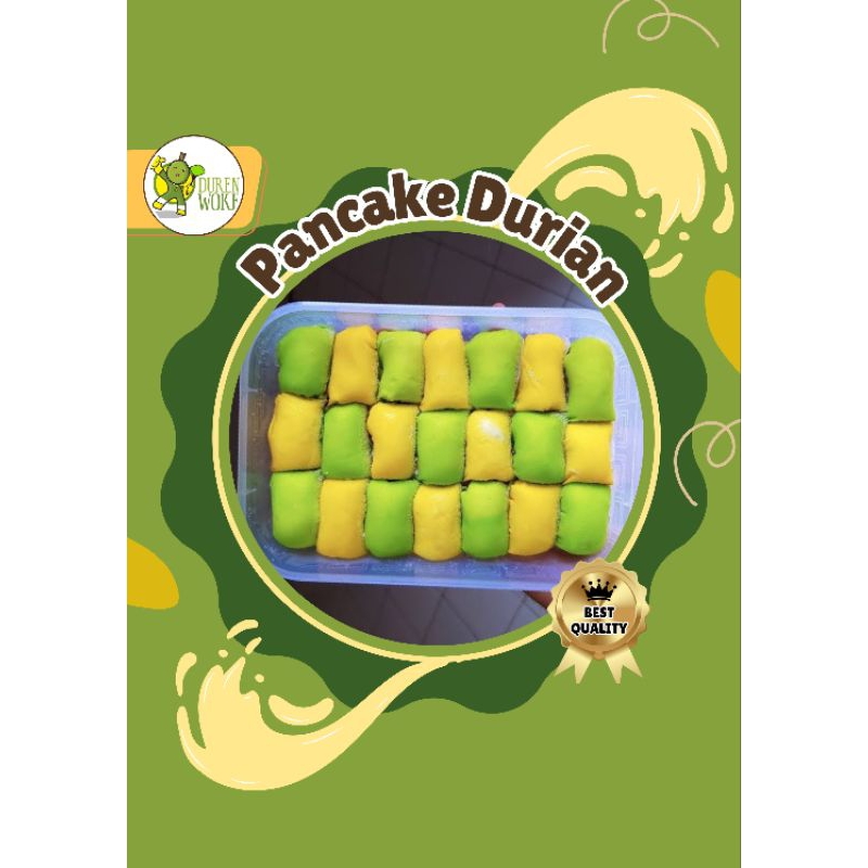

Pancake Durian mini isi 21