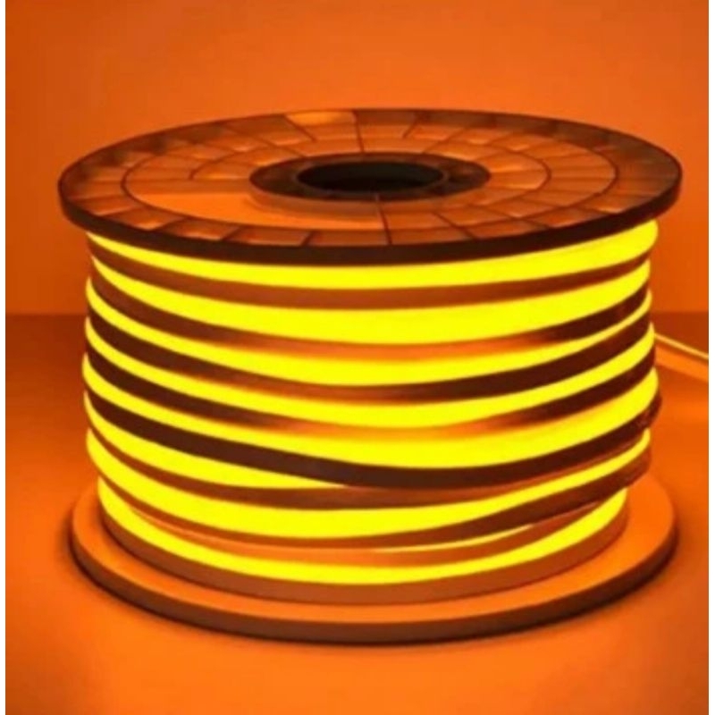 Lampu LED Neon Flex Selang 220V Indoor Outdoor 100 Meter