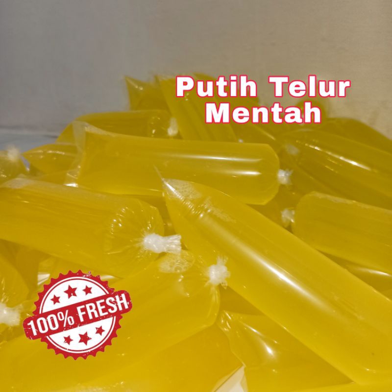 

PUTIH TELUR MENTAH FRESH 250gr BANDUNG
