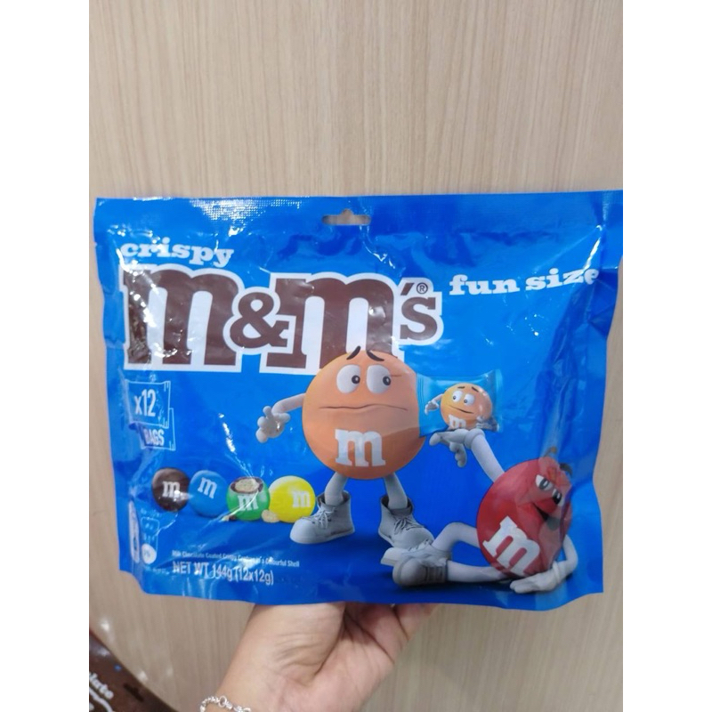 

M&M’s Chocolate Fun Size isi 13 Singapore Snack Import
