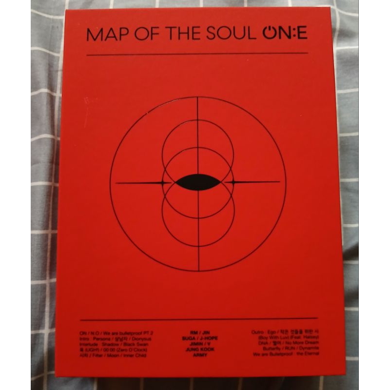 BTS - Map of the Soul DVD (tanpa pc)