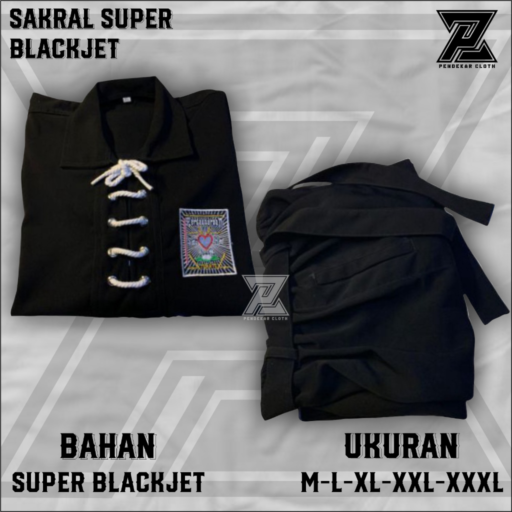 Sakral Warga Psht Super Black Jet - Sakral PSHT Black Jet Original - Sakral Blackjet Psht