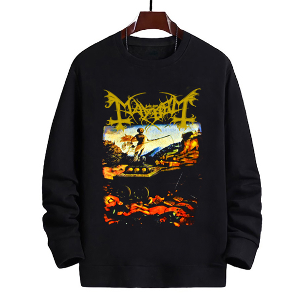 Sweater Mayhem Crewneck Bahan Cotton Fleece