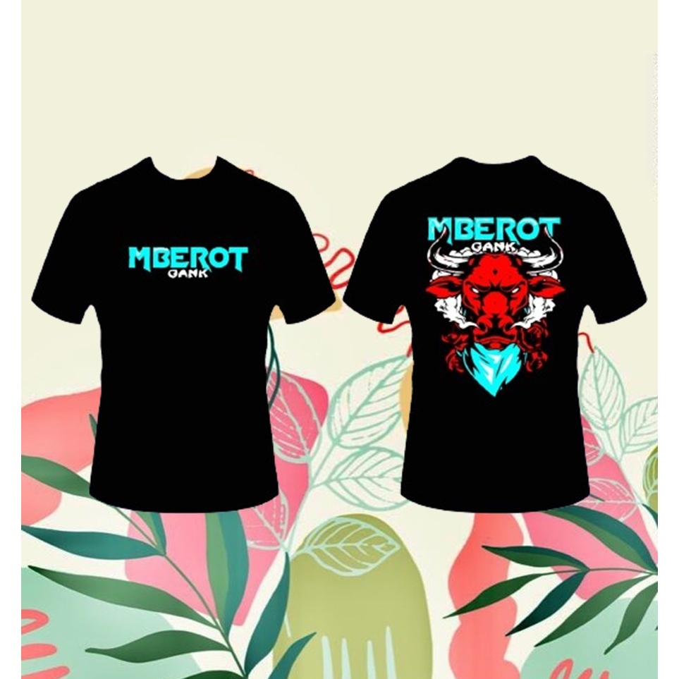 kaos pria kaos t-shirt BANTENGAN MBEROT  murah terbaik terlaris bagus kaos lulu-lucuan kaos kata-kat