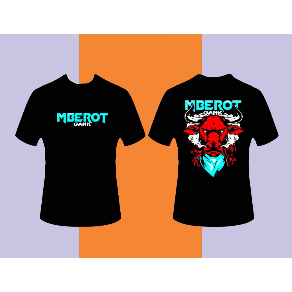 kaos pria kaos t-shirt BANTENGAN MBEROT  murah terbaik terlaris bagus kaos lulu-lucuan kaos kata-kat