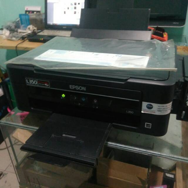 Printer Ink Jet Epson L350 Print Scan Copy (Second)