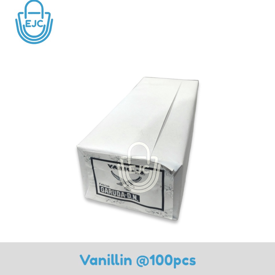 

nq Terbaru EJC Vaneli Vanili Bubuk Vanillin Vanila Sachet Box isi 1pcs E33