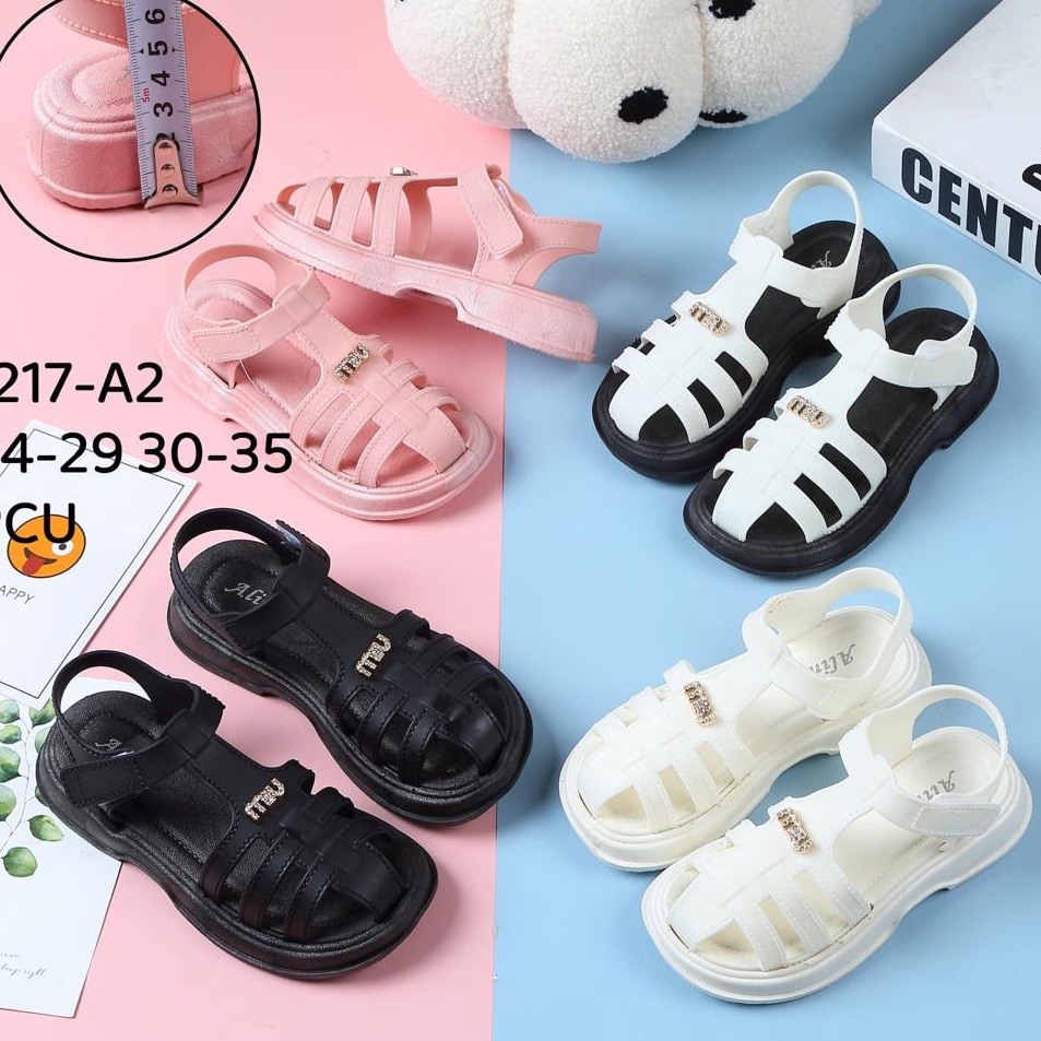 Serba Ada  Sandal Anak Import Sendal Karet Gladiator ALINA 1217A2