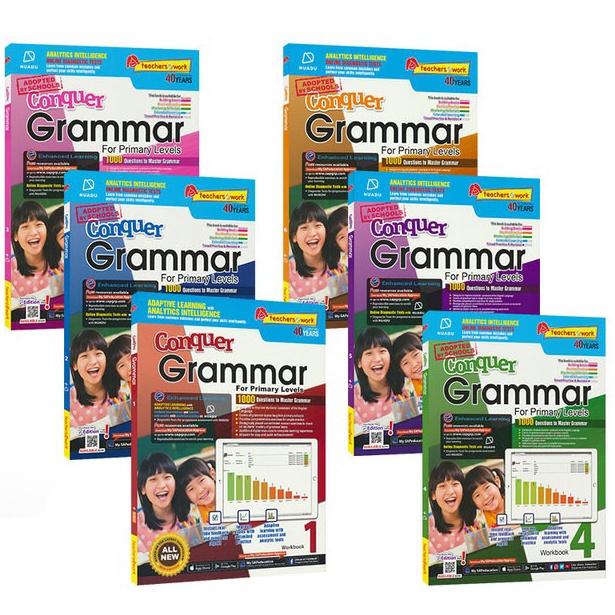 

ART G3Z SAP Conquer Grammar For Primary Levels Workbook 1 6 P6