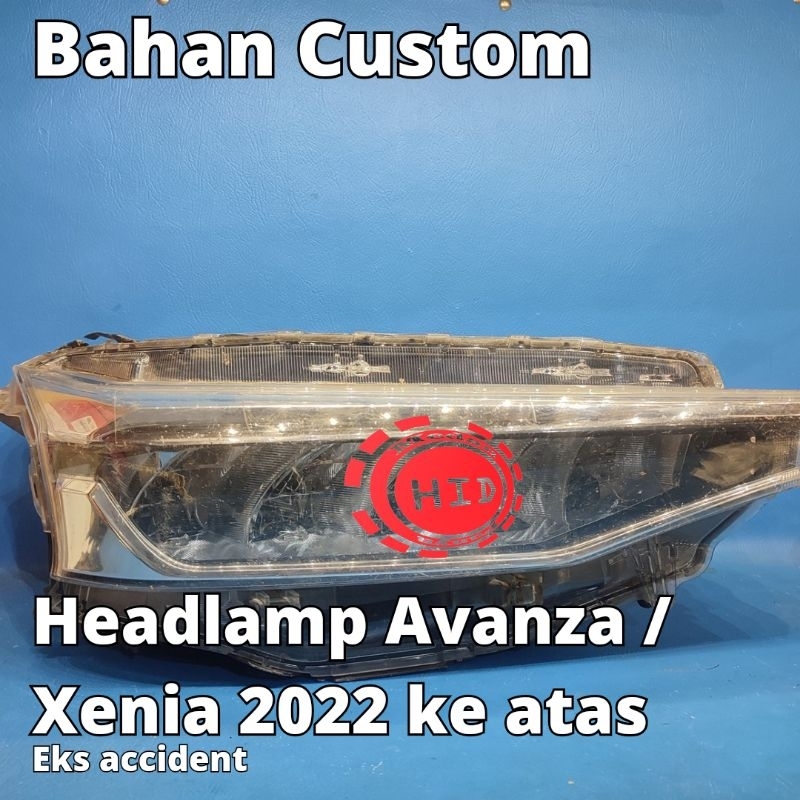 Headlamp Avanza / Xenia LED 2022 Ke atas Original - OEM - Not Projie Projector BiLed