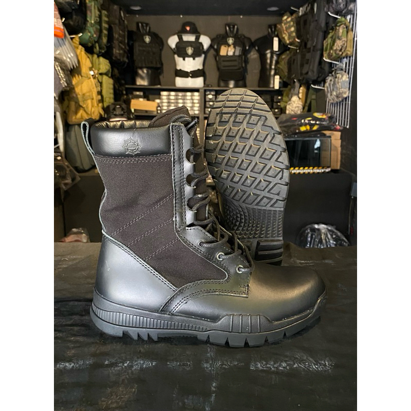 SEPATU PDL HITAM JATAH POLRI / BRIMOB