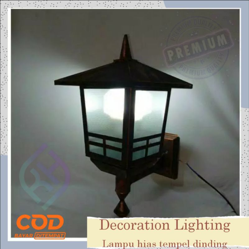 Lampu hias tempel dinding minimalis aesthetic kap lampu dinding minimalis
