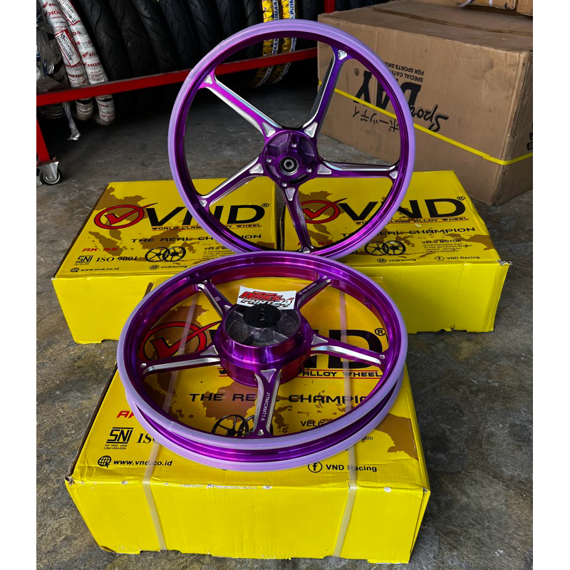 Velg VND Enkei UNGU Ak55 Fiz R Jupiter Z Jupiter MX 1.40 & 1.60