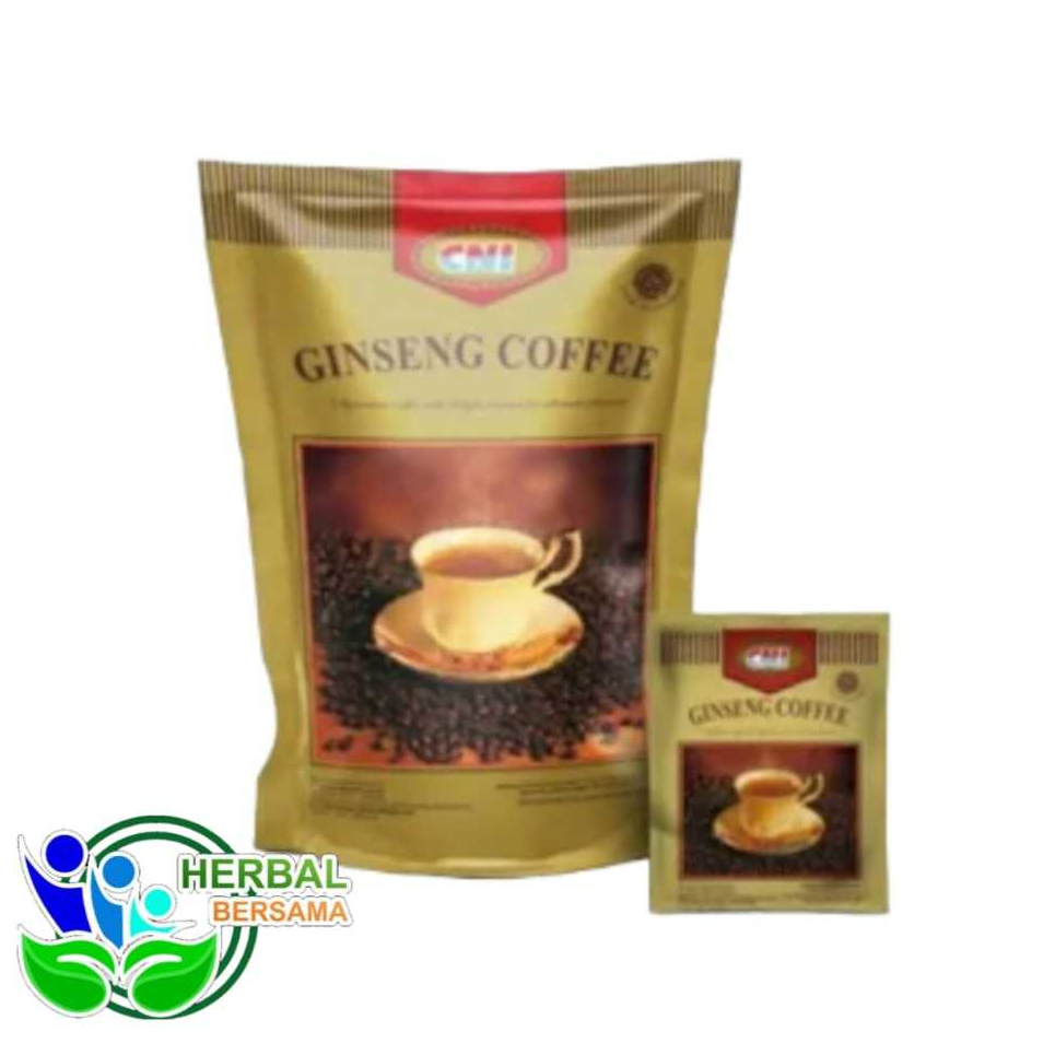 

GINSENG COFFEE CNI KOPI GINGSENG ASLI ORIGINAL PER POUCH ISI 20 SACHET