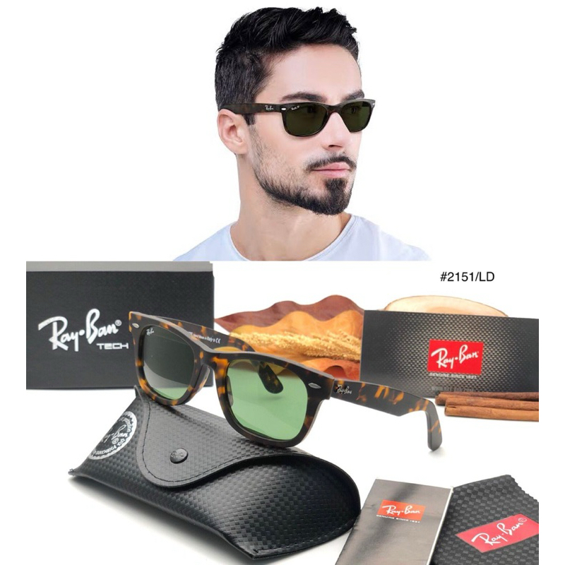 Kacamata Wayfarer 2151 kaca asli , Kacamata Fashion , Kacamata anti silau kualitas premium
