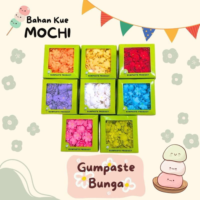 

Gumpaste Bunga / Sprinkle Gumpaste Bunga isi 100
