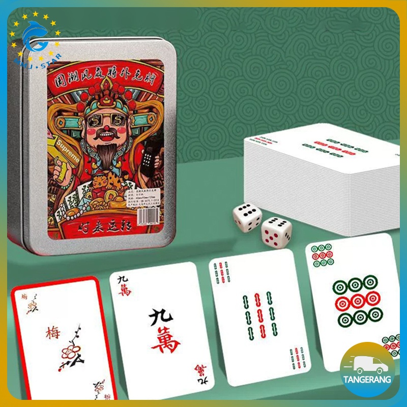 Mahjong Game Cards/Kartu Permainan Mahjong/Solitaire Mahjong Cina