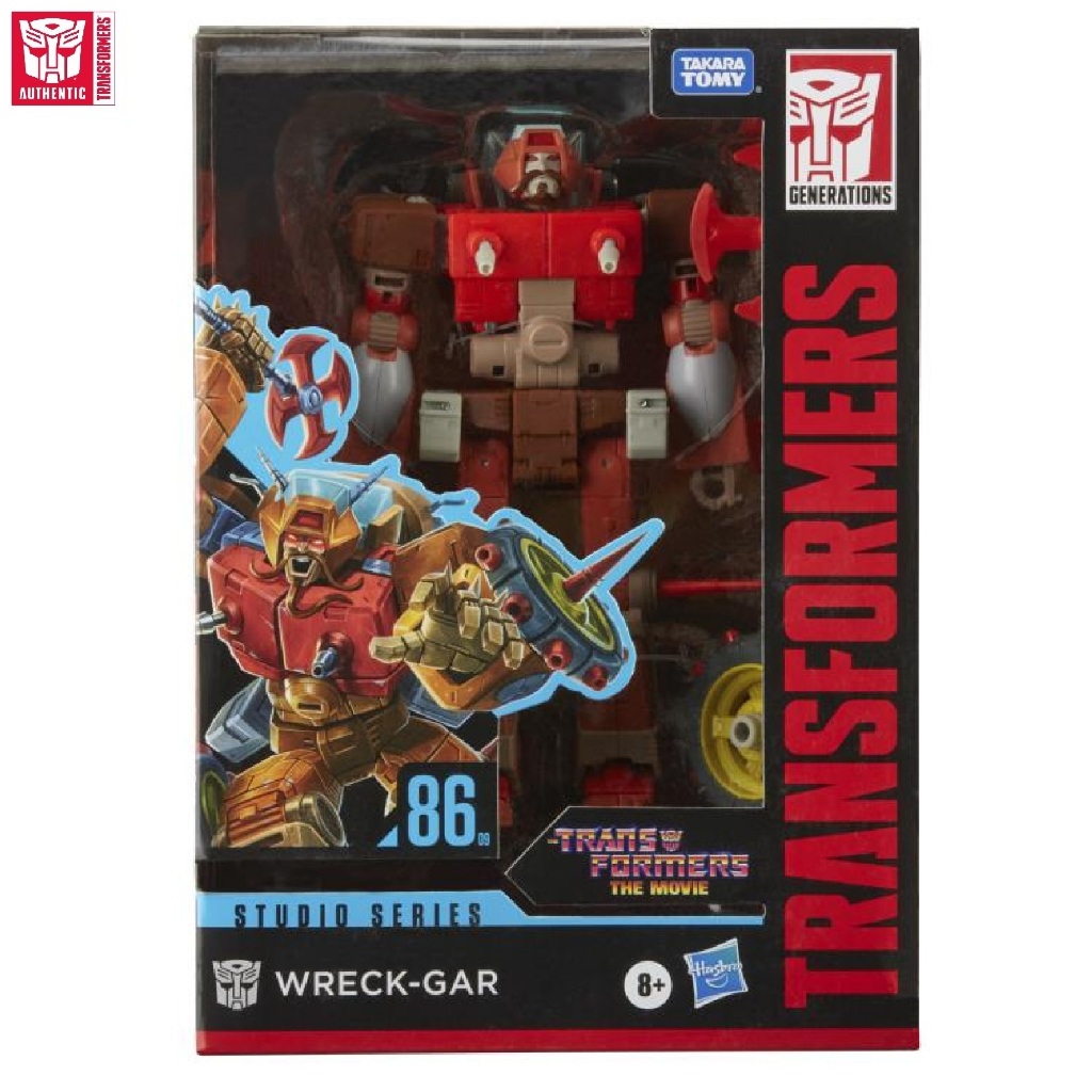 TRANSFORMERS Studio Series 86-09 Transformers 1986 The Movie Voyager Wreck Gar Figure TFOF0792