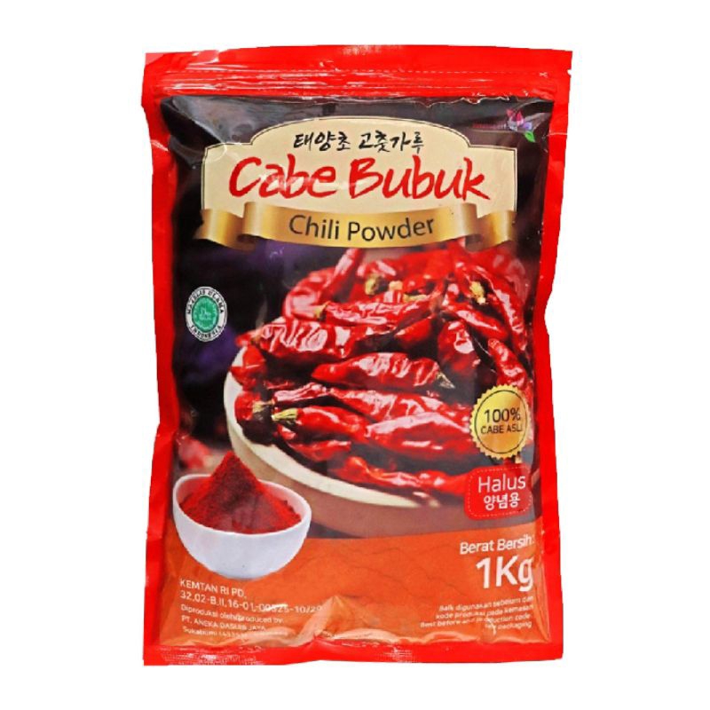 

JSF Cabe Bubuk Korea/Gochugaru Halus 1 kg