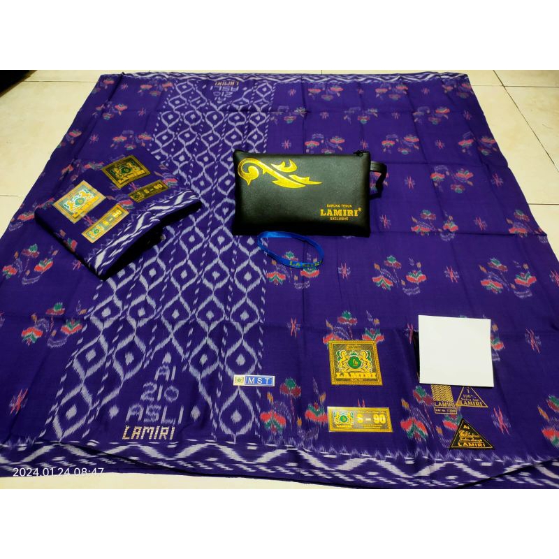 Sarung Lamiri | Sarung Lamiri MST Kembang | Lamiri Jahit Tengah