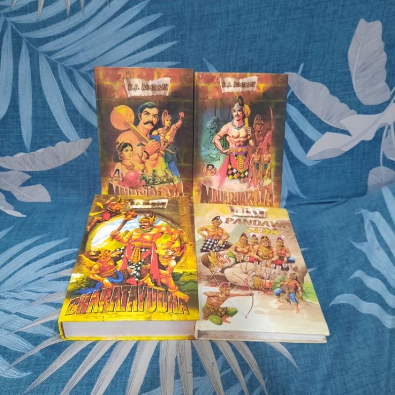 Paket 4 Komik RA Kosasih Mahabharata Bharatayudha Pandawa Seda HARD COVER Cersil Wayang