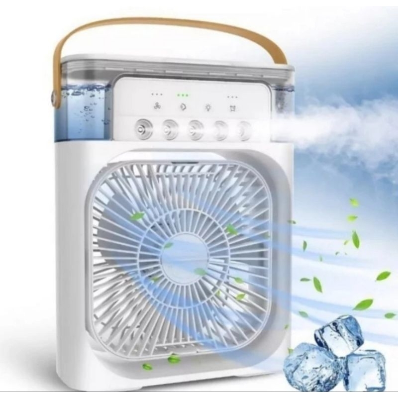 Kipas Angin AC Pendingin Ruangan Air Cooling Fan USB Portable Es Batu