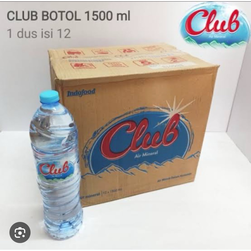 

Club 1500Ml isi 12 Botol