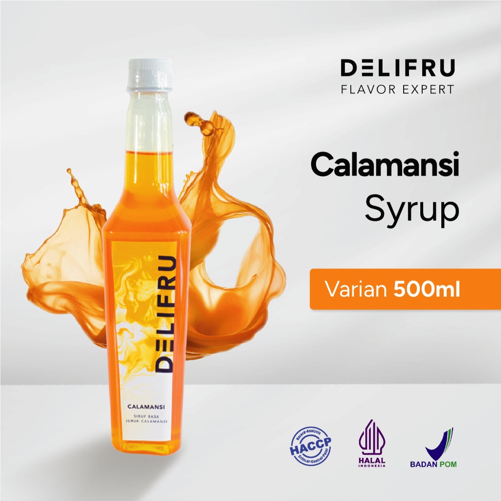 

Delifru Calamansi Syrup 500 ml - Sirup Jeruk Kalamansi