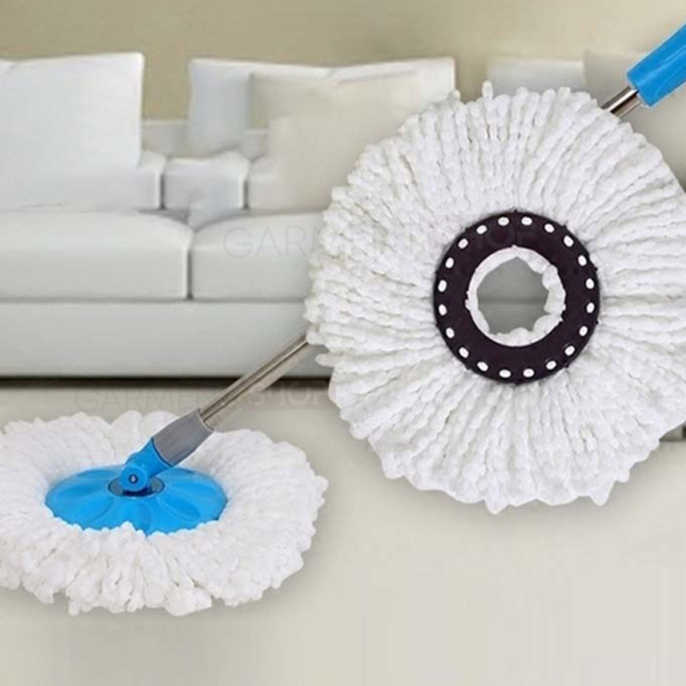 Refill Kain Pel Spin Mop Otomatis - Pengepel Lantai Stainless Fiber