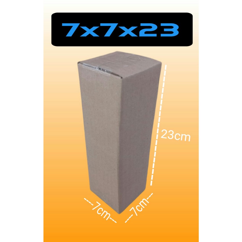 

kardus ukuran 7x7x23 kardus packing/kardus murah/kardus polos