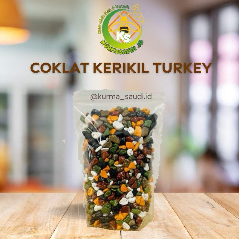 

coklat kerikil turkey fanatik 1 kg