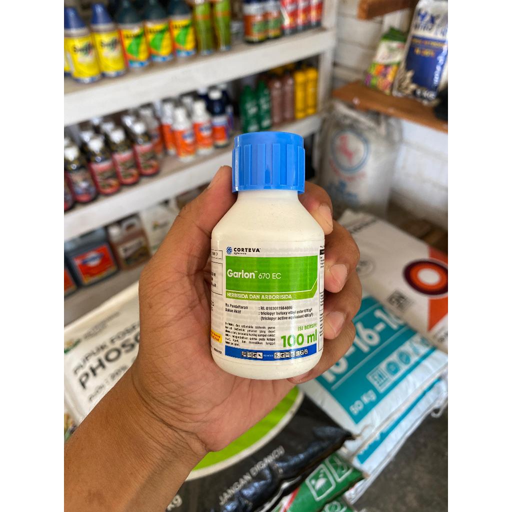 GARLON 670 EC KEMASAN 100 ML HERBISIDA DAN ARBORISIDA RACUN ANA KAYU POHON BAMBU DAN SEMAK BELUKAR