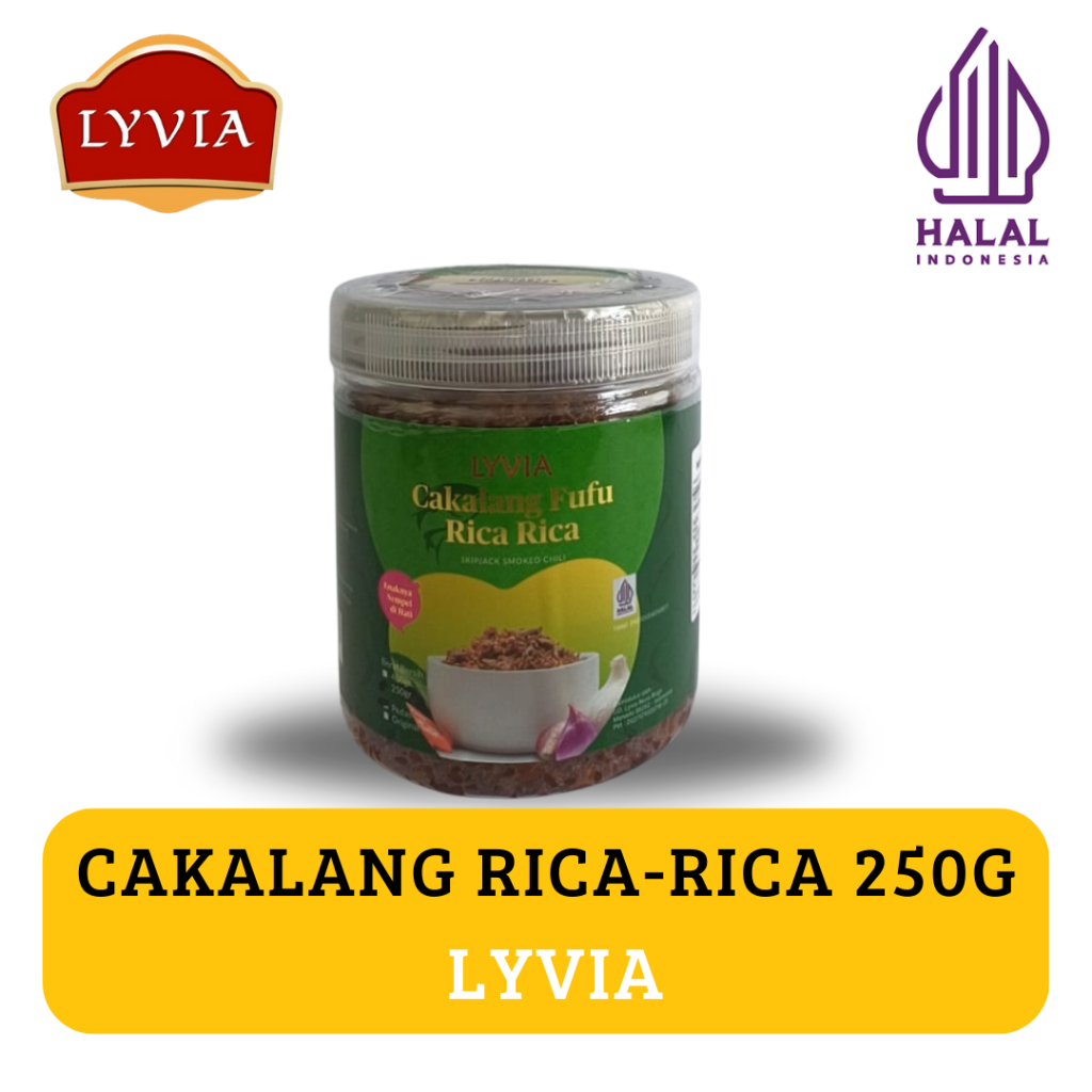 

Lyvia Cakalang Fufu Caro Rica 250gr