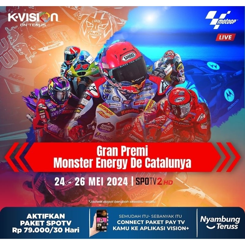 PAKET SPOTV MOTOGP K-VISION