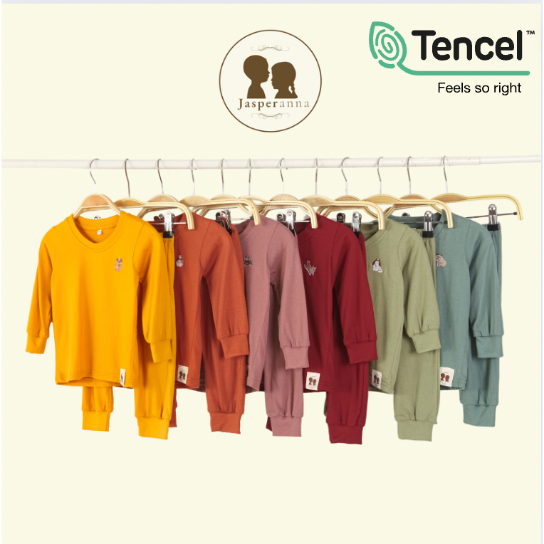 LONG SET - JASPERANNA BY MERE ET MOI | BAJU ANAK TENCEL, PIYAMA ANAK ORGANIK