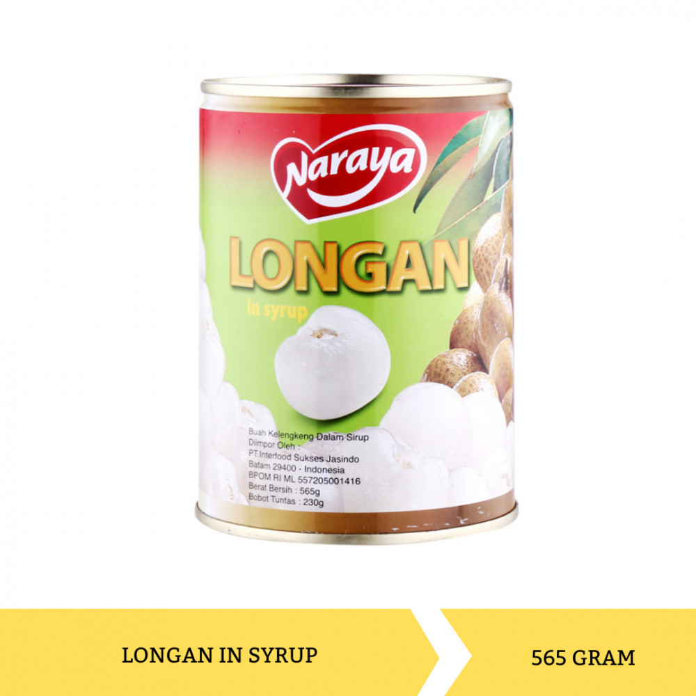 

Naraya Longan in Heavy Syrup