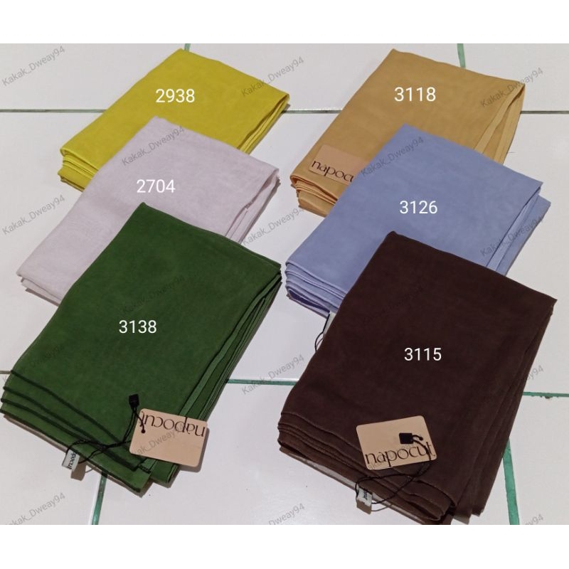 hijab paris polos napocut